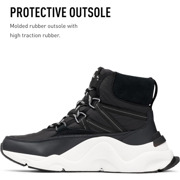 Sorel Women's Kinetic RNEGD Storm Boot. Black. Great condition. Size 7.5. - Picture 3 of 12